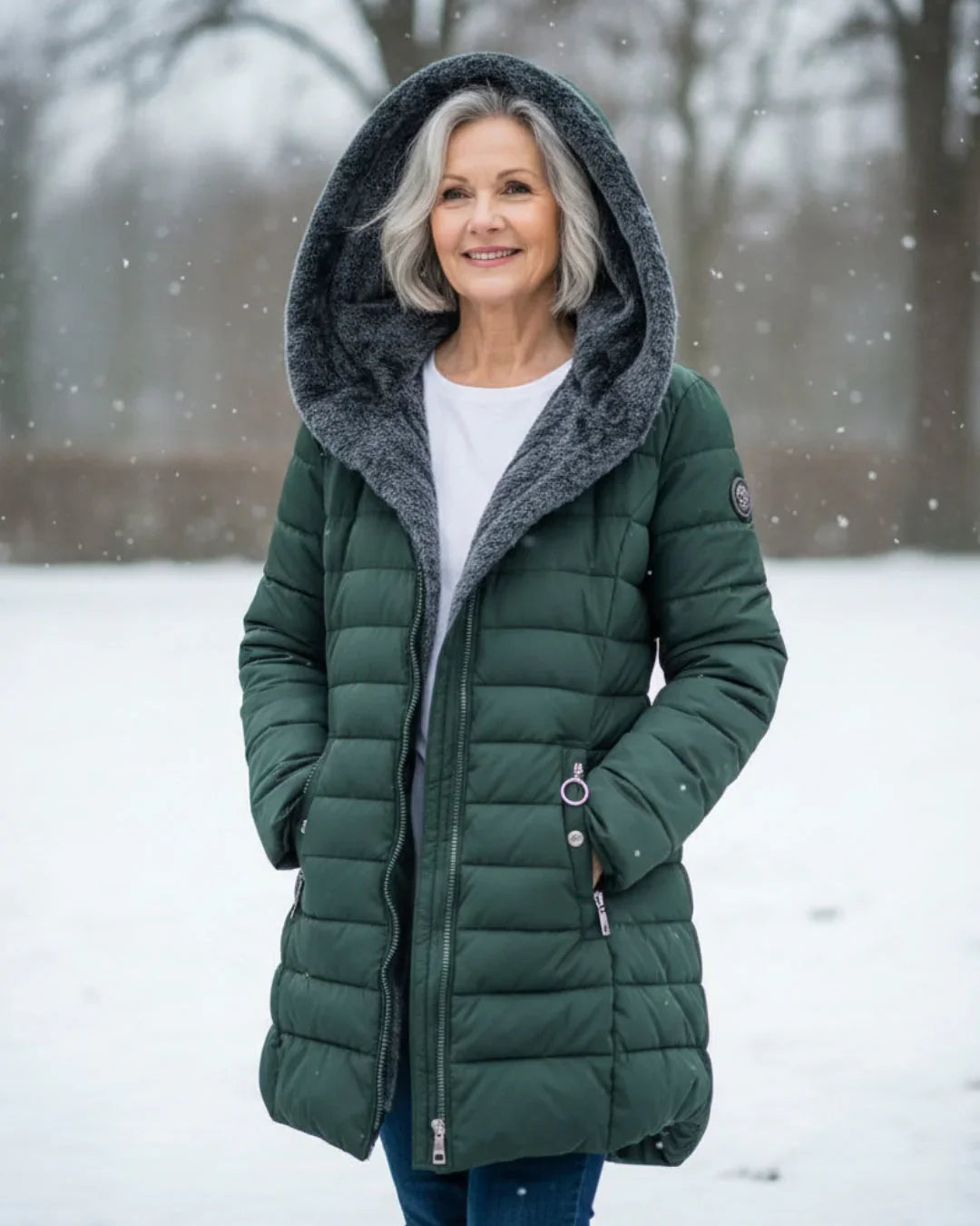 Olivia | Quilted Winter Jacket