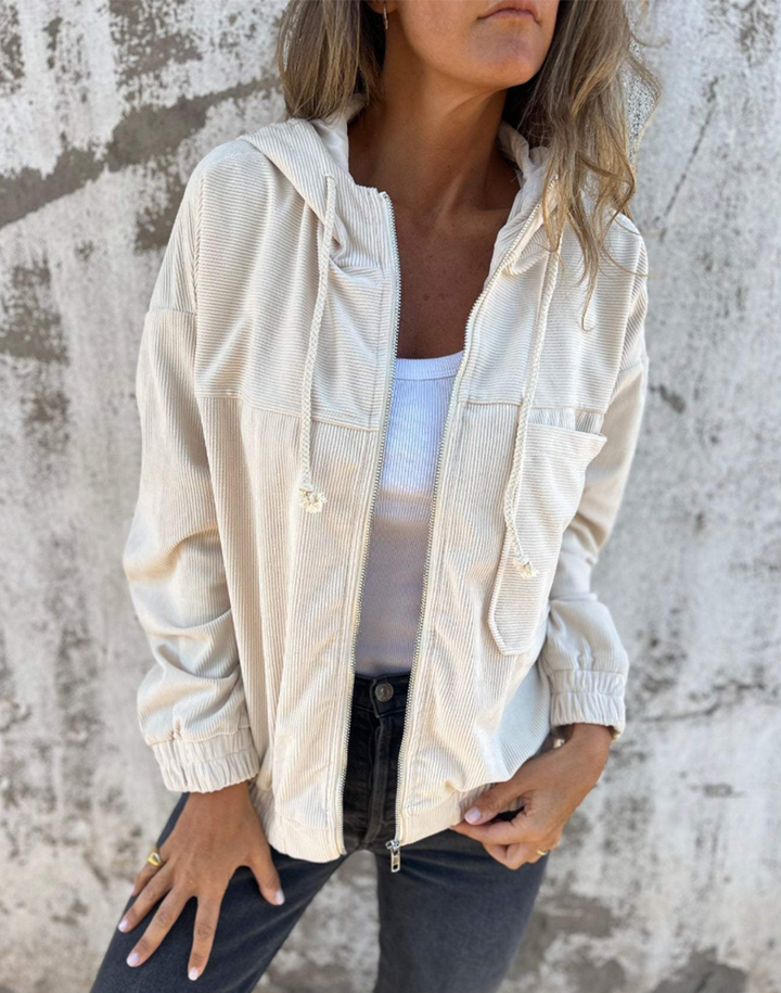 Harper™ | Cozy Hooded Zip Jacket