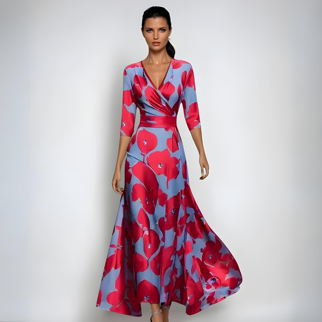 Emily™ | Luxurious Floral Dress