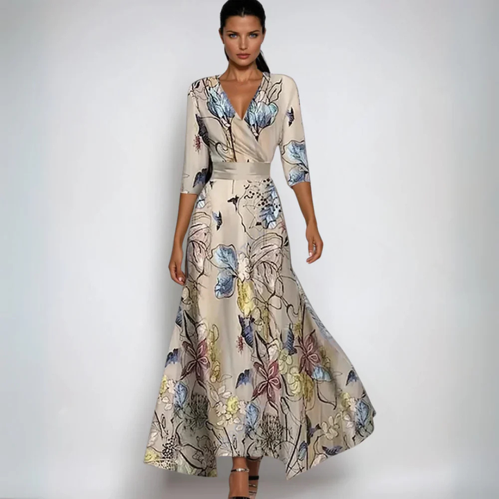 Emily™ | Luxurious Floral Dress