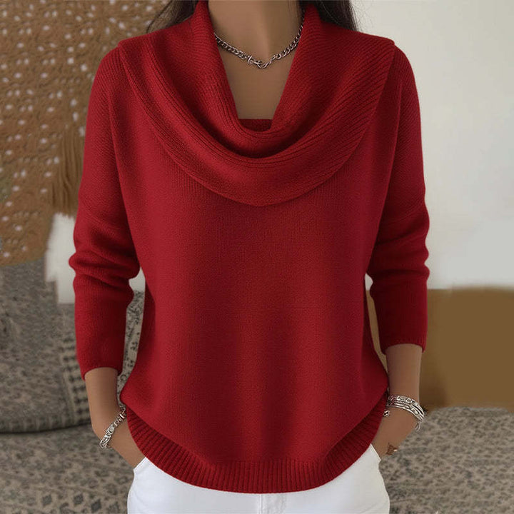 Diana | Cozy Drape Sweater