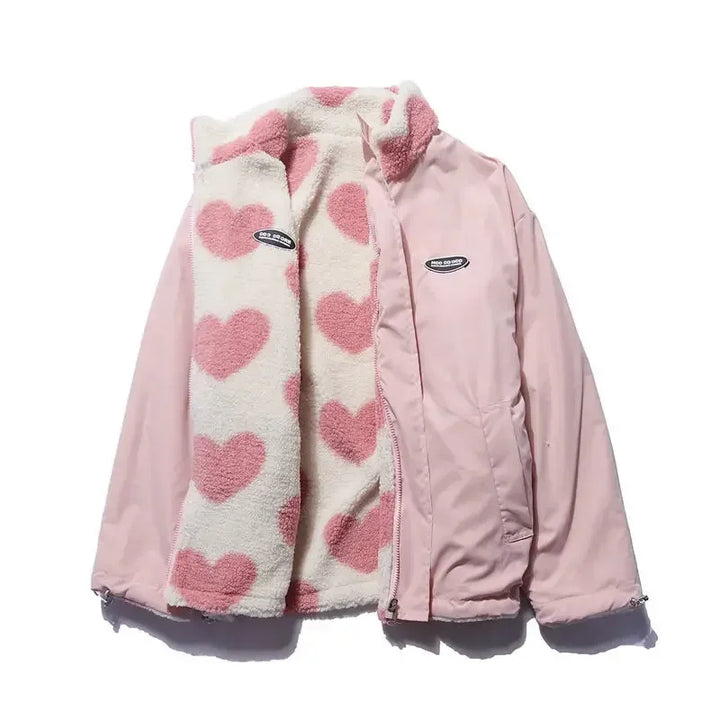 Riley™ | Reversible Cozy Heart Jacket