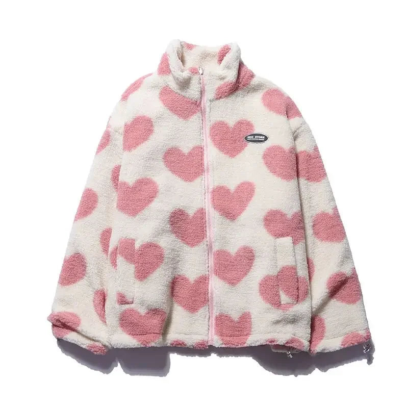 Riley™ | Reversible Cozy Heart Jacket