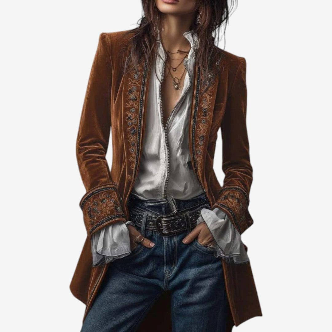 Nina™ | Embroidered Blazer