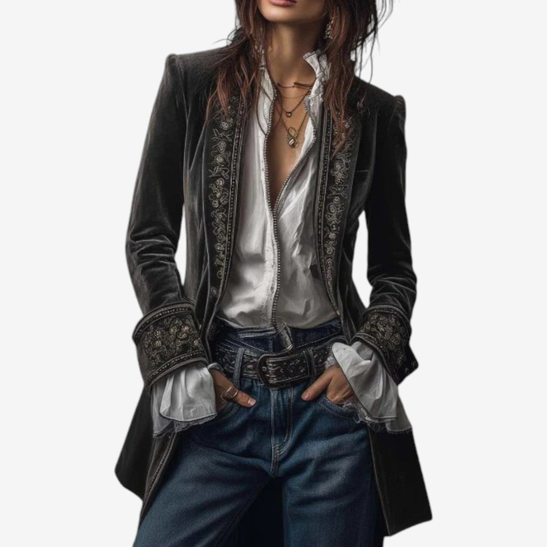 Nina™ | Embroidered Blazer