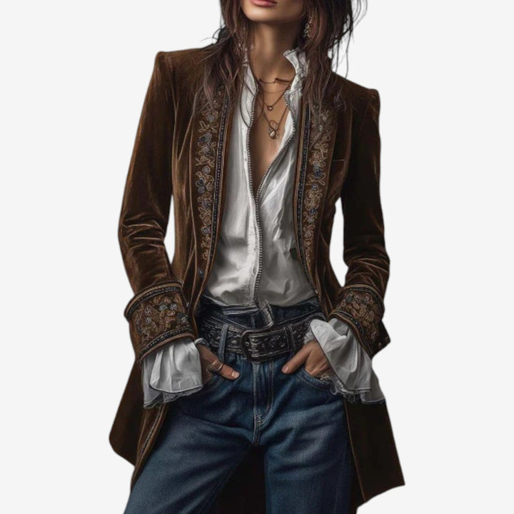 Nina™ | Embroidered Blazer