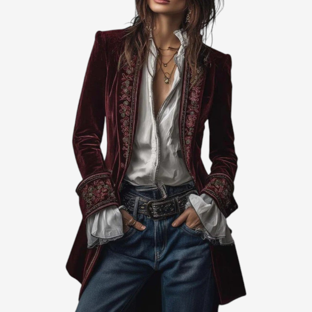 Nina™ | Embroidered Blazer