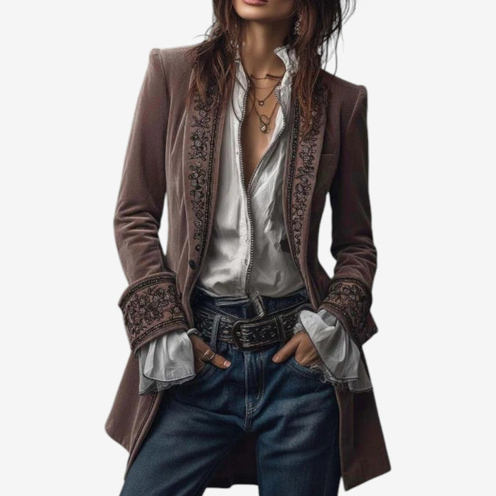 Nina™ | Embroidered Blazer