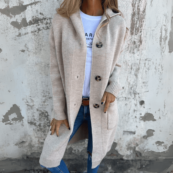 Rosa™ | Long Elegant Women's Cardigan