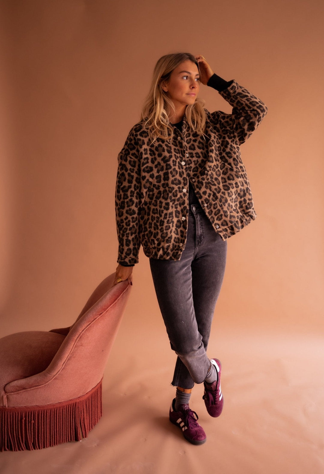 Natalie™ | Trendy Leopard Jacket
